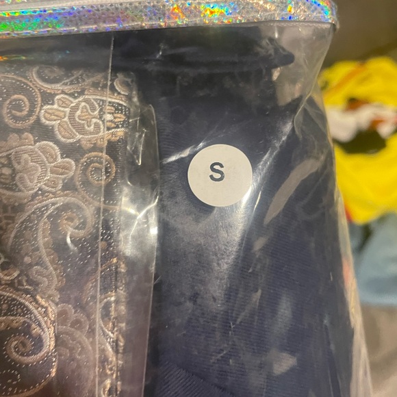 Mens 3 Piece Navy Suit Size Small - Picture 4 of 6